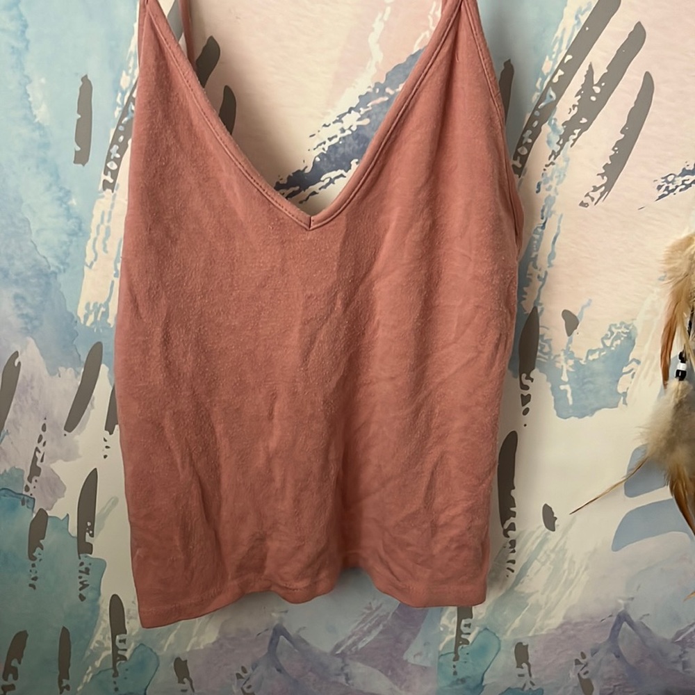 Cute pink crop top